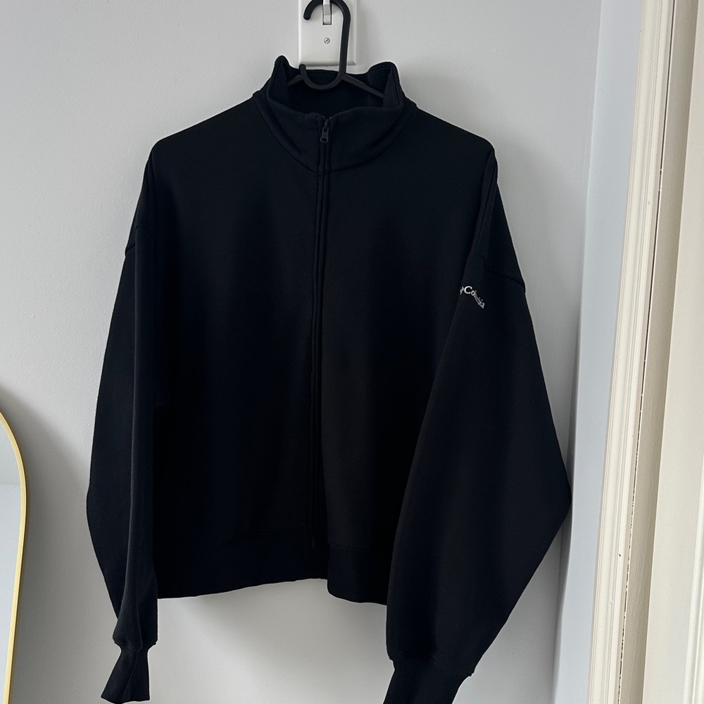 Columbia Black Full-Zip Jacket